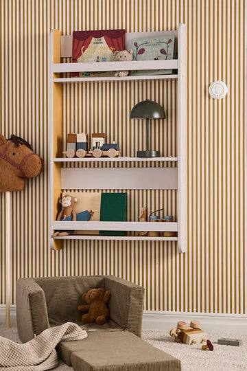 Boekenrek - Grey mustard